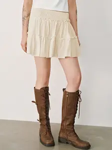 StyleCast x Revolte Flared Mini Skirt