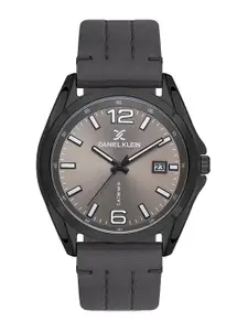 Daniel Klein Men Leather Straps Analogue Watch DK.1.13366-5