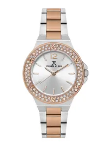 Daniel Klein Premium Women Embellished Dial & Bracelet Style Analogue Watch DK.1.13618-4
