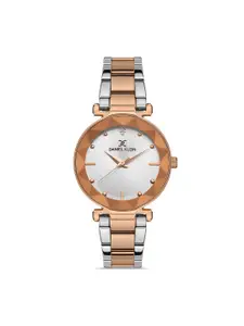 Daniel Klein Premium Women Silver-Toned Dial & Strap Watch DK.1.13224-4_OR