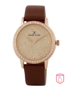 Daniel Klein Women Rose Gold Analogue Watch