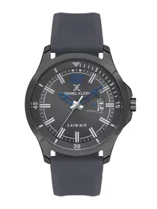 Daniel Klein Men Printed Round Dial Analogue Watch DK 1 13379-4