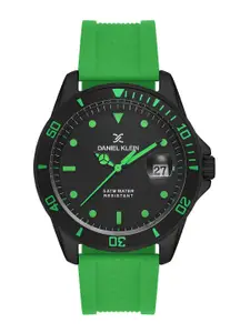 Daniel Klein Men Textured Dial & Straps Analogue Watch DK 1 12856-3