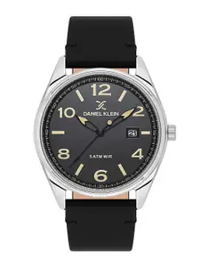 Daniel Klein Men Dial & Leather Straps Analogue Watch DK.1.13732-2