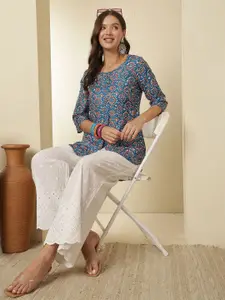 Anouk Rustic Ethnic Motifs Printed Kurti