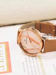 Daniel Klein Premium Women Rose Gold-Toned Analogue Watch with Mirror Effect DK11635-2_OR