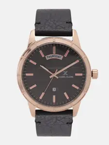 Daniel Klein Men Black Analogue Watch DK12122-4