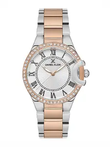 Daniel Klein Premium Women Embellished Dial & Bracelet Style Analogue Watch DK.1.13603-4