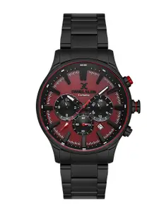 Daniel Klein Men Embellished Dial & Bracelet Style Straps Analogue Watch DK.1.13643-4