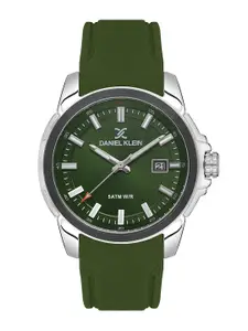 Daniel Klein Men Straps Analogue Date Aperture Watch DK.1.13553-3