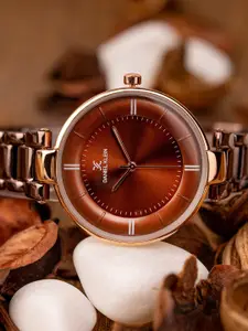 Daniel Klein Women Brown Analogue Watch DK11467-6