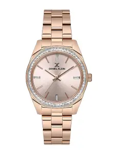 Daniel Klein Premium Women Embellished Dial Analogue Watch DK.1.13602-5