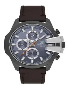 Daniel Klein Men Exclusive Dial & Leather Straps Analogue Watch DK.1.13849-3