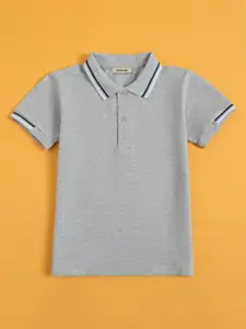 INCLUD Boys Polo Collar T-shirt