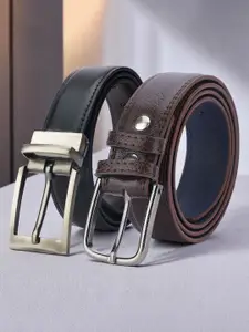 Provogue Men Set Of 2 Formal Belt