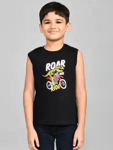 Lux Cozi Boys Printed Pure Cotton T-shirt With Shorts