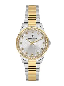 Daniel Klein Women Stainless Steel Bracelet Style Straps Analogue Watch DK.1.13951-4