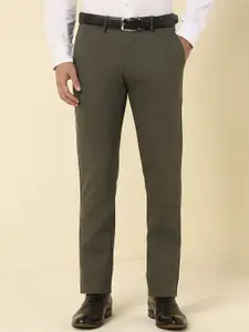 Allen Solly Men Slim Fit Mid-Rise Formal Trousers