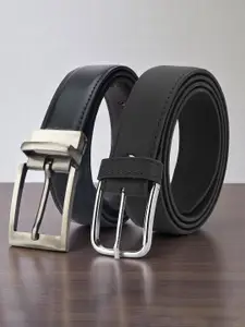 Provogue Men Pack Of 2 Reversible Formal Belt