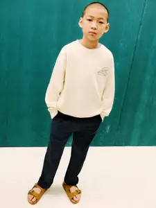 Mango Kids Boys Regular Fit Trousers