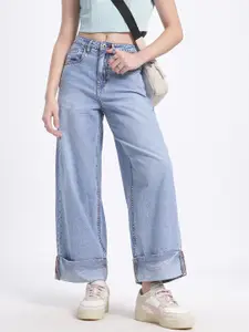 glitchez Loose Pure Cotton Baggy Jeans