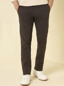 Allen Solly Men Slim Fit Mid-Rise Trousers