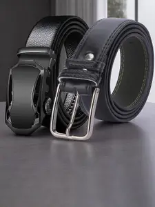 Provogue Men Pack of 2 Formal Belt
