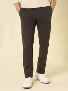 Allen Solly Men Solid Slim Fit Trousers