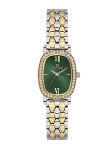 Daniel Klein Women Embellished Stainless Steel Bracelet Straps Analogue Watch DK.1.13942-5