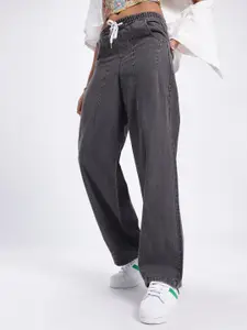 DressBerry Women Baggy Mid-Rise Jeans