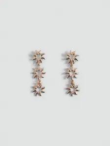 MANGO Contemporary Drop Earrings