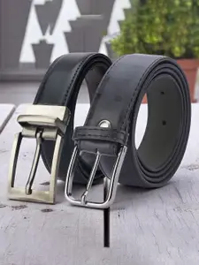 Provogue Men Pack of 2 Reversible Formal Belt