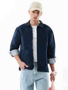 Snitch Men Lightweight Textured Tailored Jacket