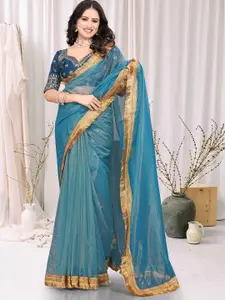 Avirat Designer Studio Women Embroidered Kanjeevaram Saree