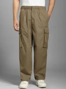 Louis Philippe Jeans Men Pleated Trousers