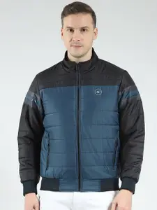 Monte Carlo Men Colourblocked Puffer Jacket