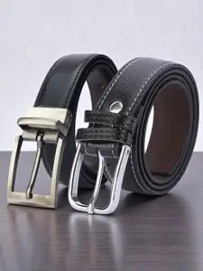 Provogue Men Pack Of 2 Reversible Formal Belt