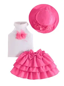 StyleCast x Revolte Girls Embellished Top With Skirt