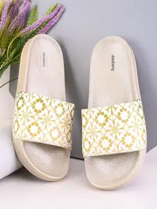 DressBerry Women Printed Sliders