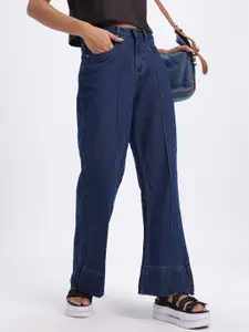 glitchez Women Big Bootcut Fit Jeans