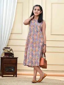 DMP FASHION Girls Print A-Line Dress