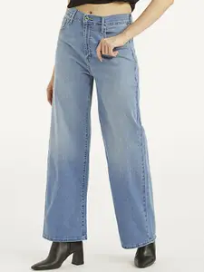 Levis Women Skinny Fit High-Rise Light Fade Jeans