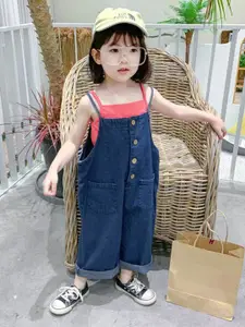 StyleCast x Revolte Girls Dungarees With Top