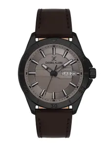 Daniel Klein Men Leather Straps Analogue Watch DK.1.13975-5
