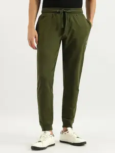 United Colors of Benetton Men Slim-Fit Mid-Rise Joggers