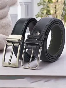 Provogue Men Set Of 2 Reversible Formal Belt