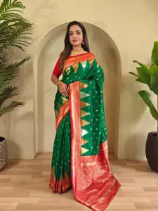 Anouk Woven Design Zari Kanjeevaram Saree