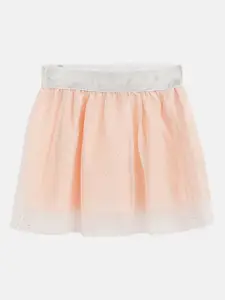Camey Girls Flared A-Line Mini Skirt