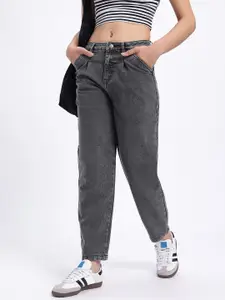 glitchez Women Barrel Fit Jeans