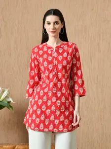 Anouk Rustic Women Ethnic Motifs Printed Pure Cotton Straight Kurti